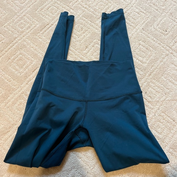 Navy teal Lululemon Align Tights - Picture 1 of 7